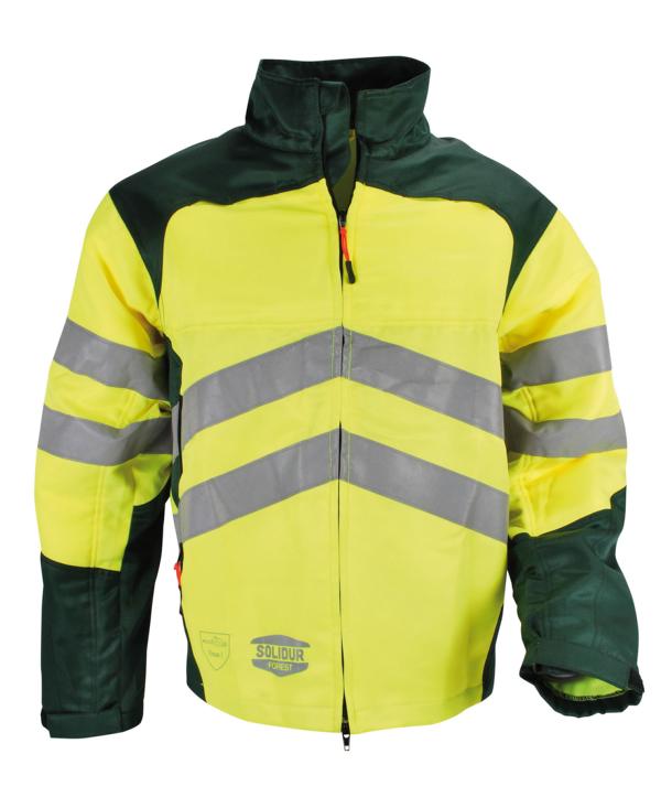 Schnittschutzjacke Glow